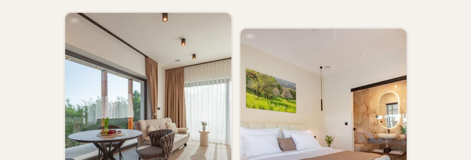 Apartmaji na strani Balsamia